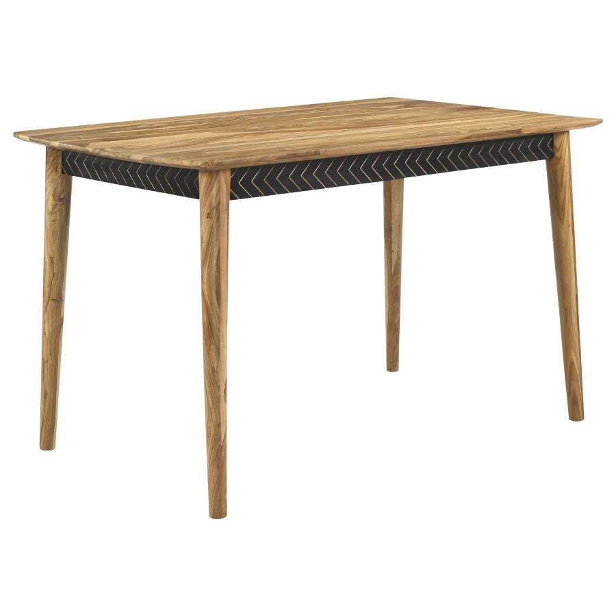 PARTRIDGE 60-INCH COUNTER HEIGHT DINING TABLE SHEESHAM