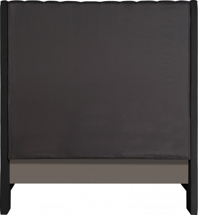 12977-4.jpg Fritz Velvet Upholstered Bed - Image 5