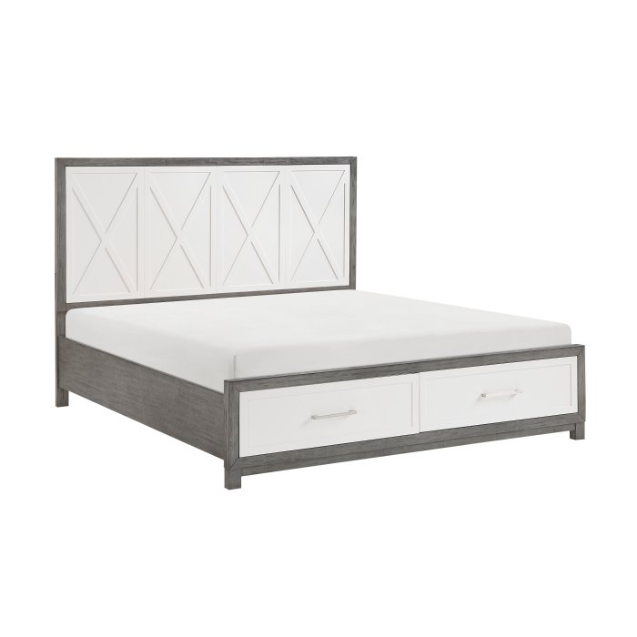 1366K-1CK_noBG___l-2.jpg 1366K-1EK* Eastern King Platform Bed with Footboard Storage - Image 3