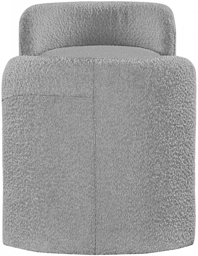 18458-2.jpg Peyton Boucle Fabric Upholstered Bench - Image 3