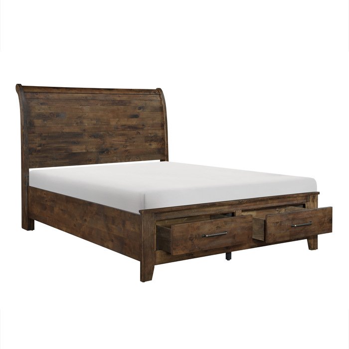 19571_noBG_open_1__l.jpg 1957K-1EK* Eastern King Sleigh Platform Bed with Footboard Storage - Image 3