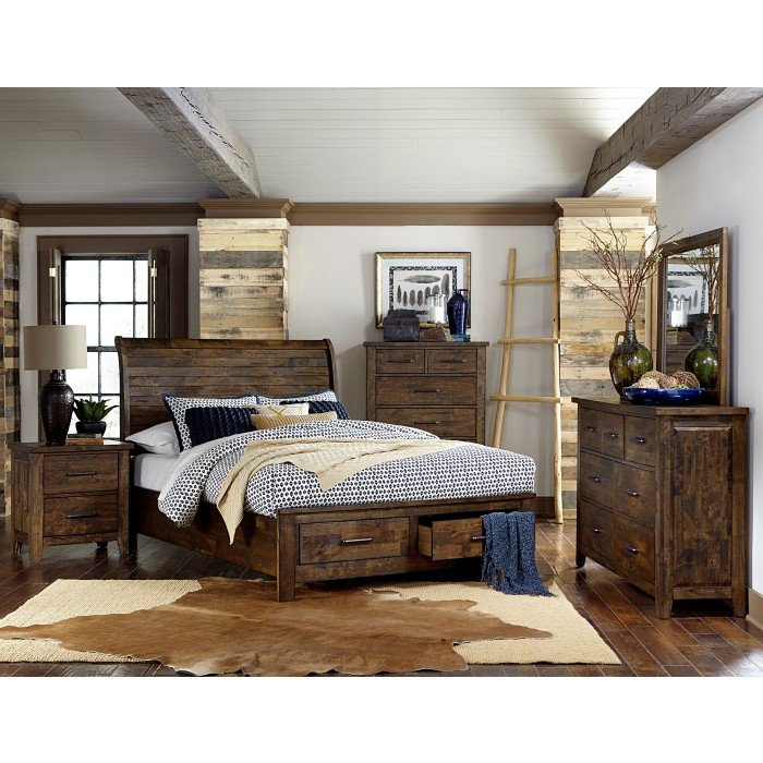 1957_1_400.jpg 1957K-1EK* Eastern King Sleigh Platform Bed with Footboard Storage - Image 5