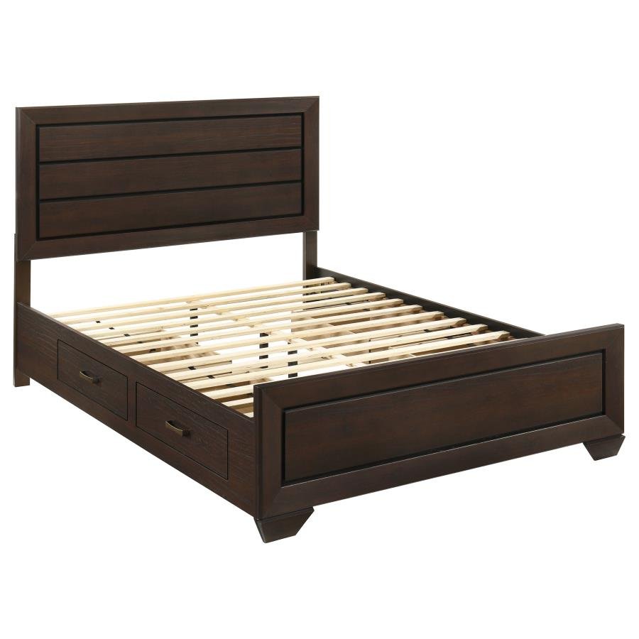 204390Q-S5_03x900.jpg KAUFFMAN 5-PIECE QUEEN BEDROOM SET DARK COCOA - Image 3