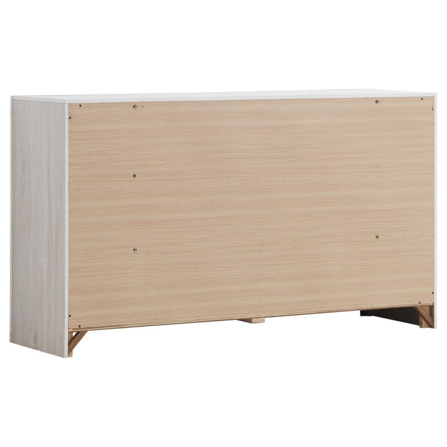 207053_06x900.jpg BRANTFORD 6-DRAWER DRESSER COASTAL WHITE - Image 6