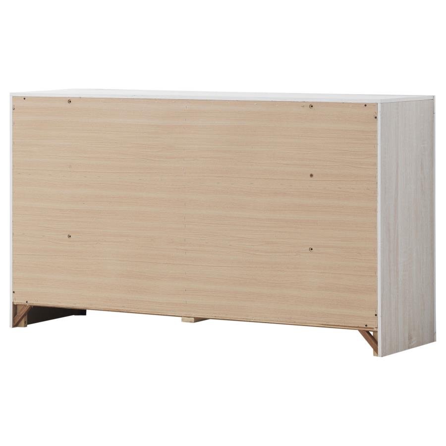 207053_08x900.jpg BRANTFORD 6-DRAWER DRESSER COASTAL WHITE - Image 8