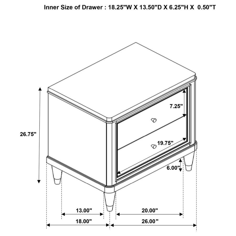 223062_13x900.jpg EMBERLYN 2-DRAWER NIGHTSTAND BROWN - Image 13