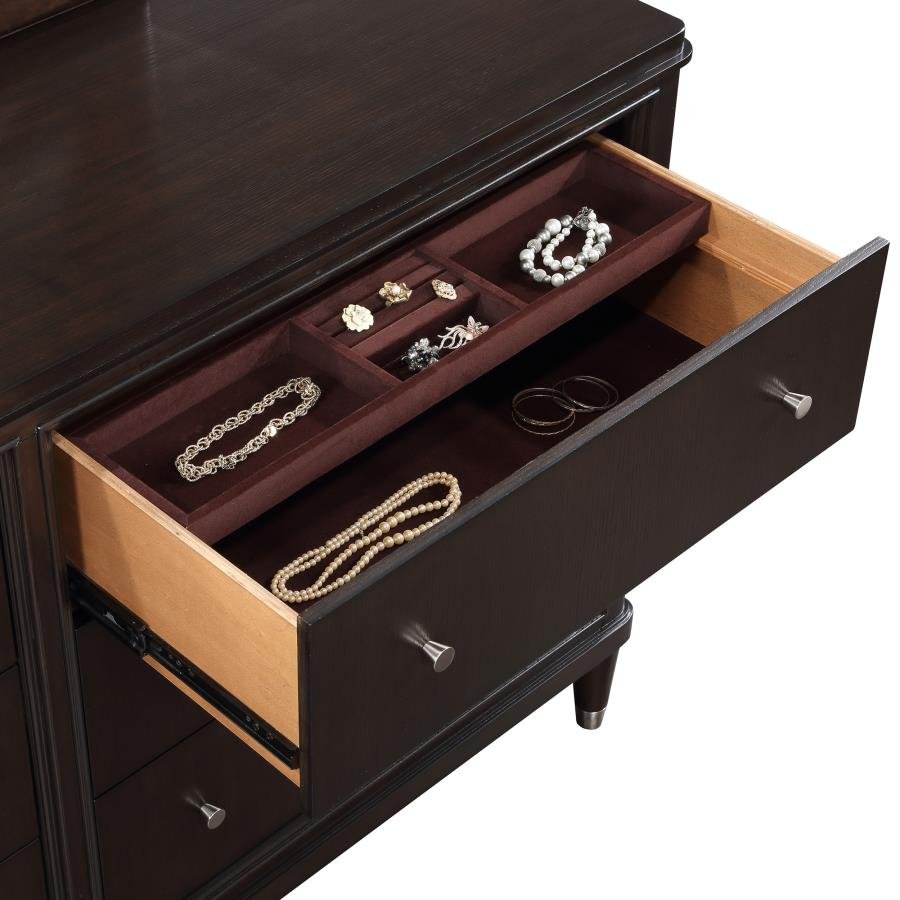 223063_10x900.jpg EMBERLYN 6-DRAWER DRESSER BROWN - Image 10