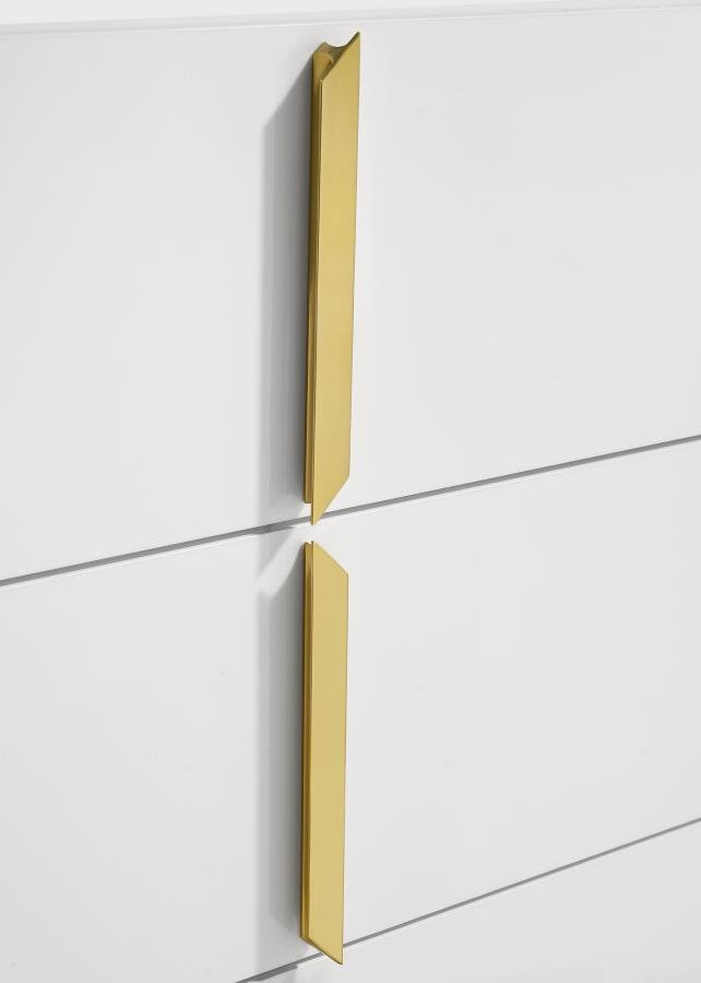 223092_08x900.jpg INES 2-DRAWER NIGHTSTAND BEDSIDE TABLE WHITE HIGH GLOSS - Image 8
