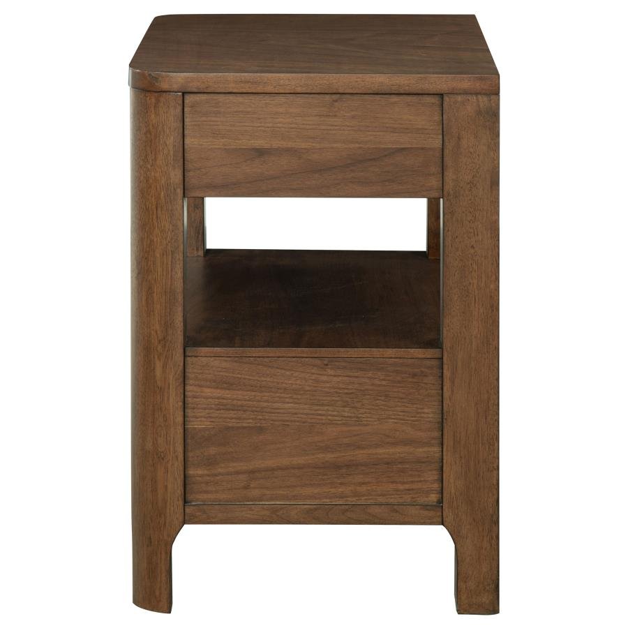 223322_05x900.jpg MADERIA 2-DRAWER NIGHTSTAND BEDSIDE TABLE WALNUT - Image 5