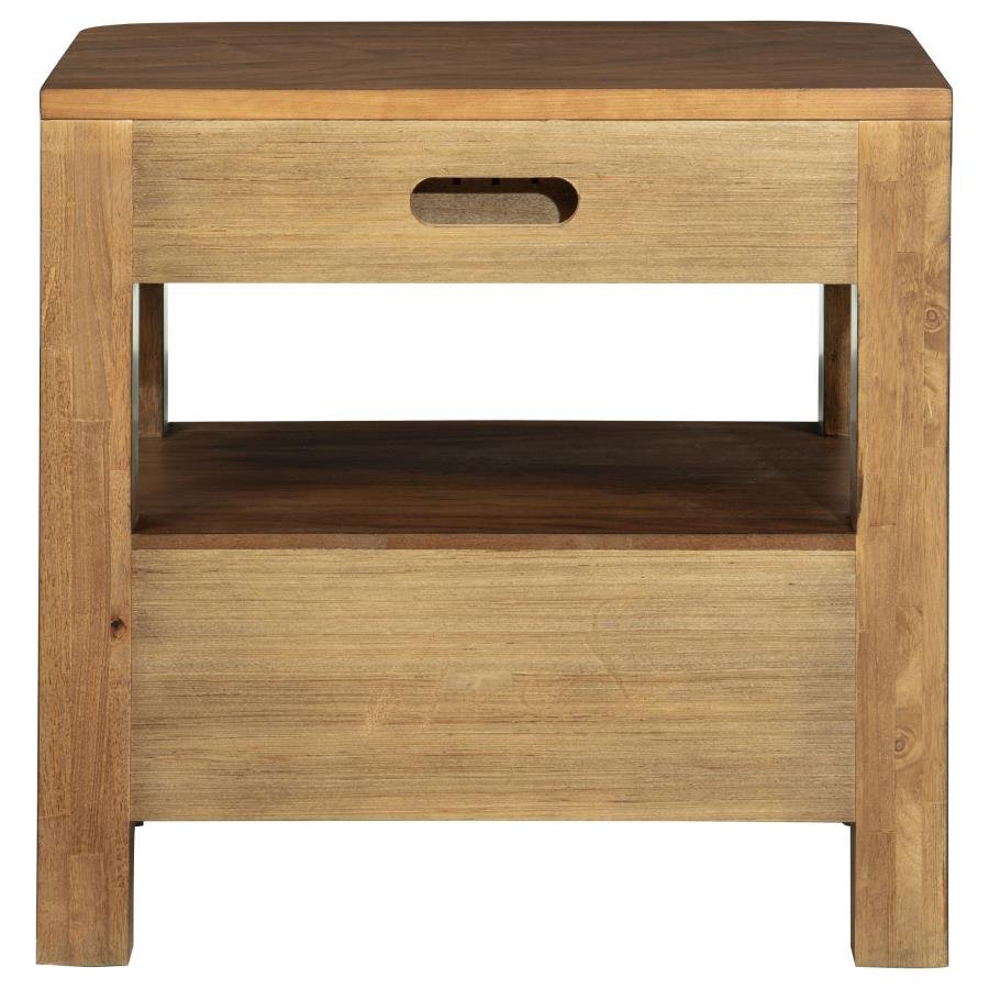 223322_07x900.jpg MADERIA 2-DRAWER NIGHTSTAND BEDSIDE TABLE WALNUT - Image 7