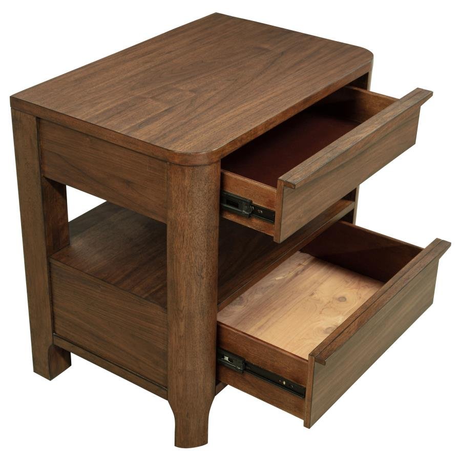 223322_11x900.jpg MADERIA 2-DRAWER NIGHTSTAND BEDSIDE TABLE WALNUT - Image 11