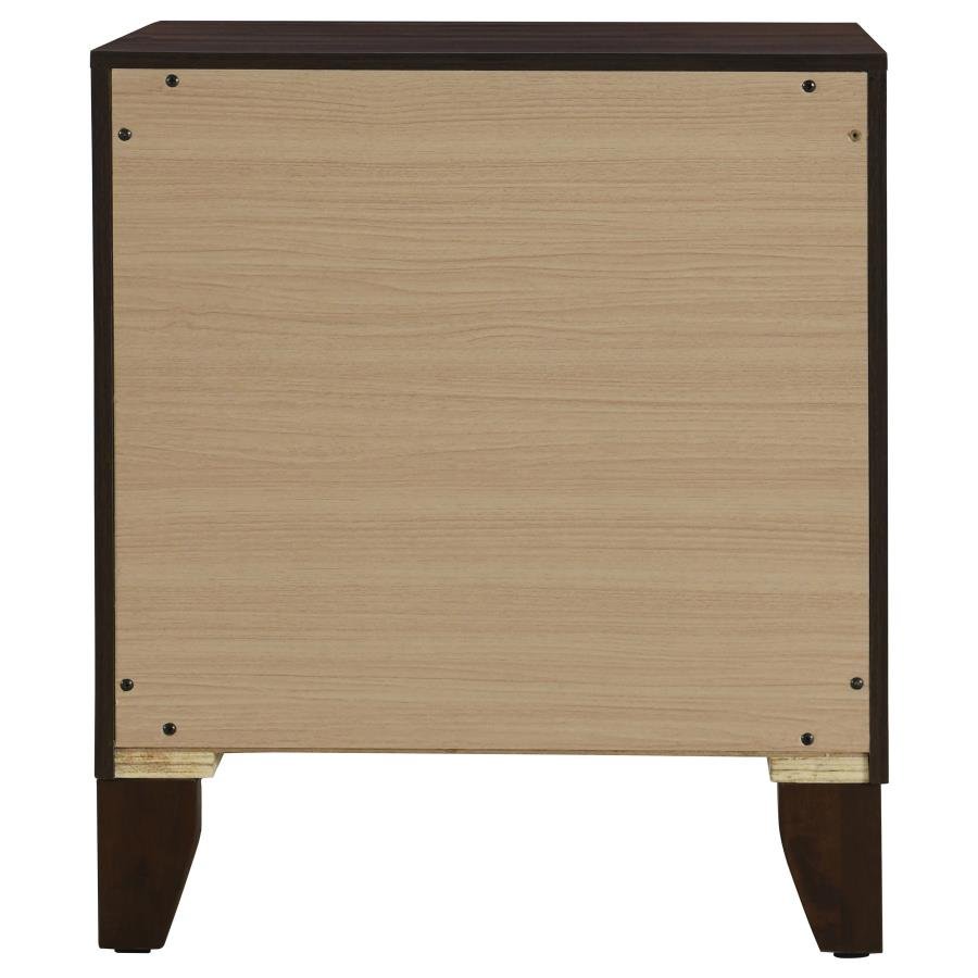223442_07x900.jpg WELSLEY 2-DRAWER NIGHTSTAND BEDSIDE TABLE WALNUT - Image 7