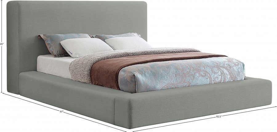 22358_0.jpg Devin Linen Textured Fabric Upholstered Bed - Image 7