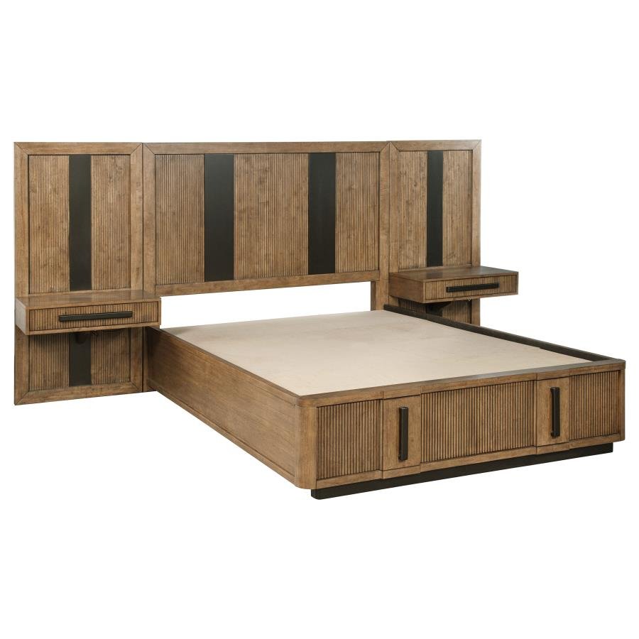 224900Q-S5P_03x900.jpg TERRACE 5-PIECE QUEEN PANEL BEDROOM SET ASH BROWN - Image 3
