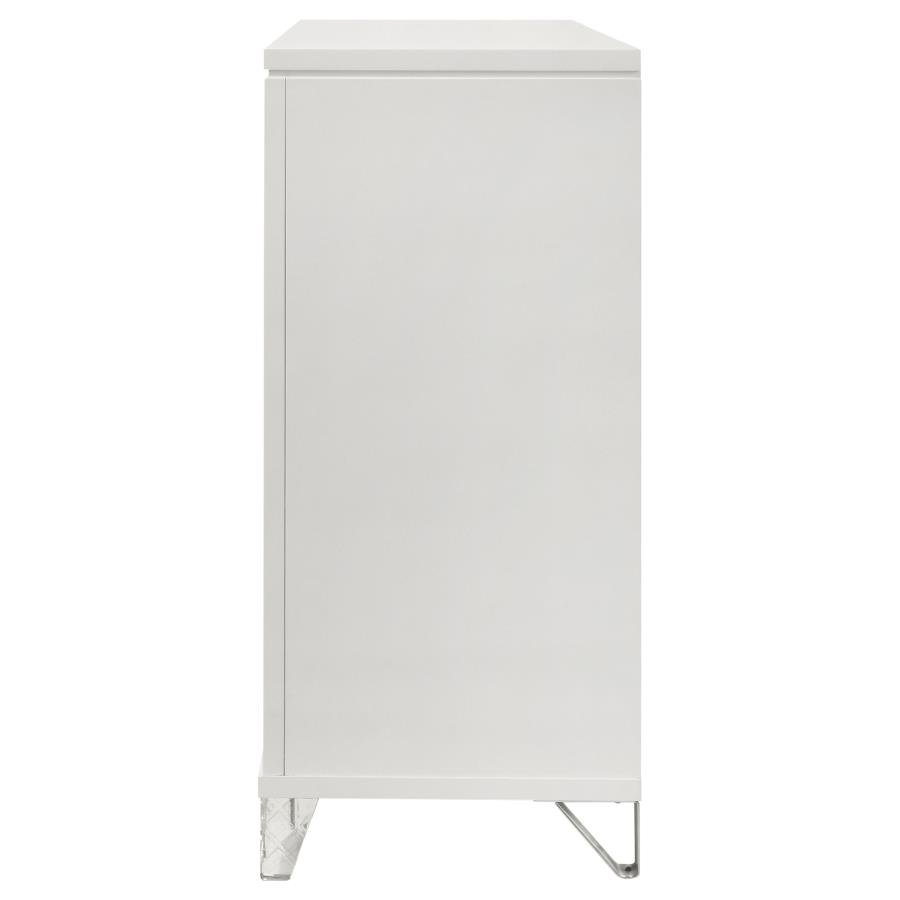 224963_05x900.jpg MARMORE 9-DRAWER DRESSER CABINET WHITE - Image 5