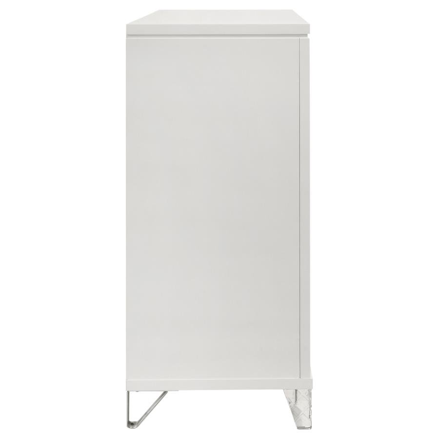 224963_09x900.jpg MARMORE 9-DRAWER DRESSER CABINET WHITE - Image 9