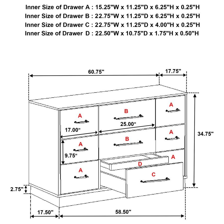 224983_17x900.jpg FENWICK 9-DRAWER DRESSER GREY OAK - Image 16