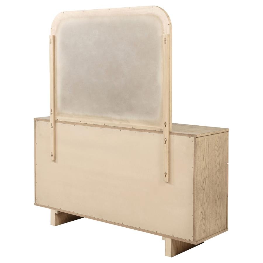 225043M_08x900.jpg KAILANI 9-DRAWER DRESSER AND MIRROR BEIGE OAK - Image 8