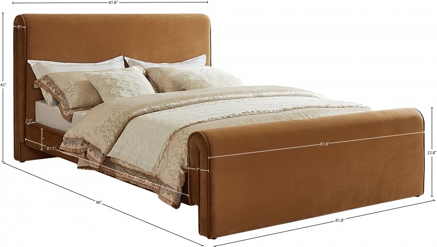 23134_0.jpg Sloan Velvet Upholstered Bed - Image 7