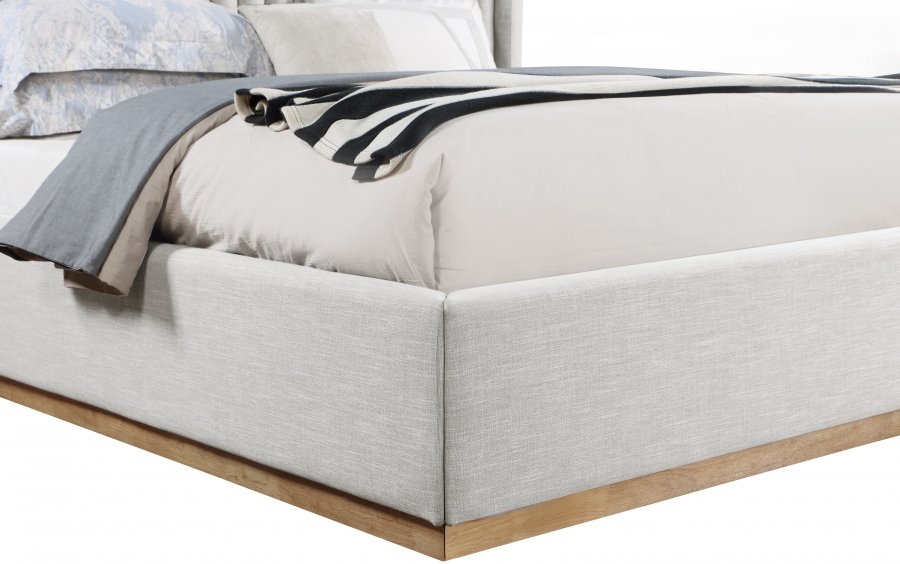 27707-5.jpg Logan Linen Textured Fabric Upholstered Bed - Image 6