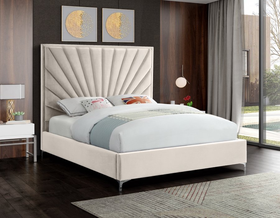 3052-2.jpg Eclipse Velvet Upholstered Bed - Image 3