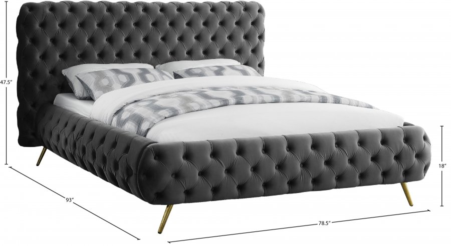 3121_0.jpg Delano Velvet Upholstered Bed - Image 5