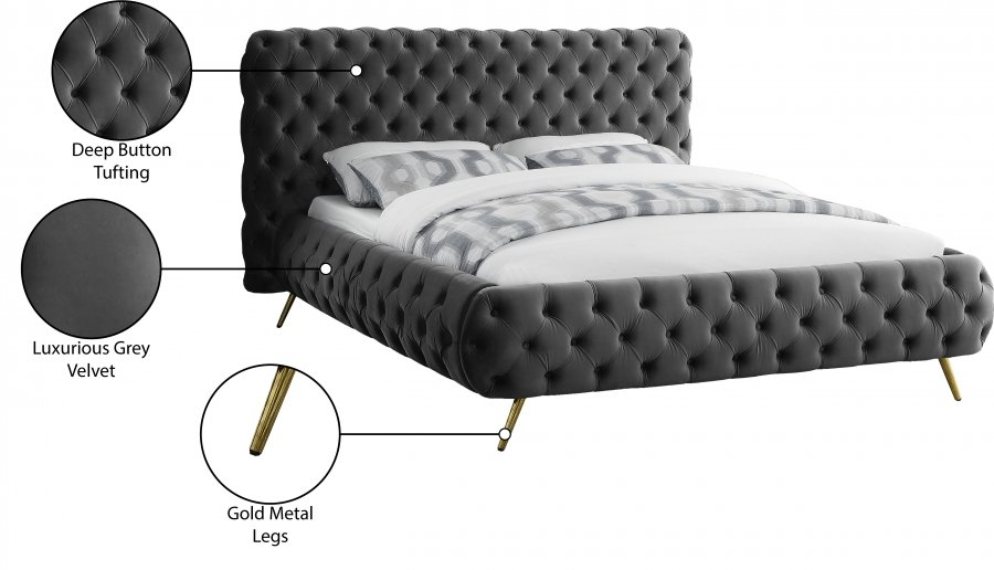 3121_00.jpg Delano Velvet Upholstered Bed - Image 6