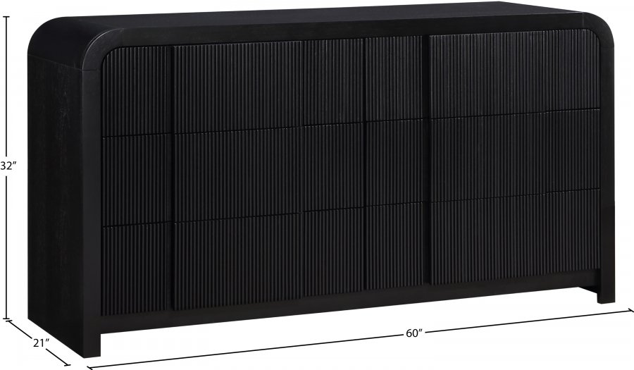 32347_0.jpg Fluted Solid Wood And Oak Veneer Dresser - Image 13
