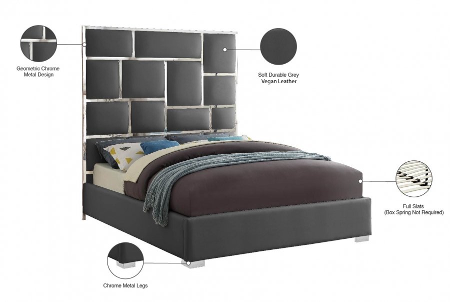 3289_00.jpg Milan Vegan Leather Upholstered Bed - Image 6