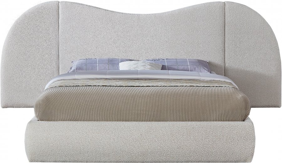 35296-2.jpg Everest Boucle Fabric Upholstered Bed - Image 3