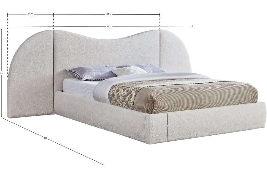 35296_0.jpg Everest Boucle Fabric Upholstered Bed - Image 7