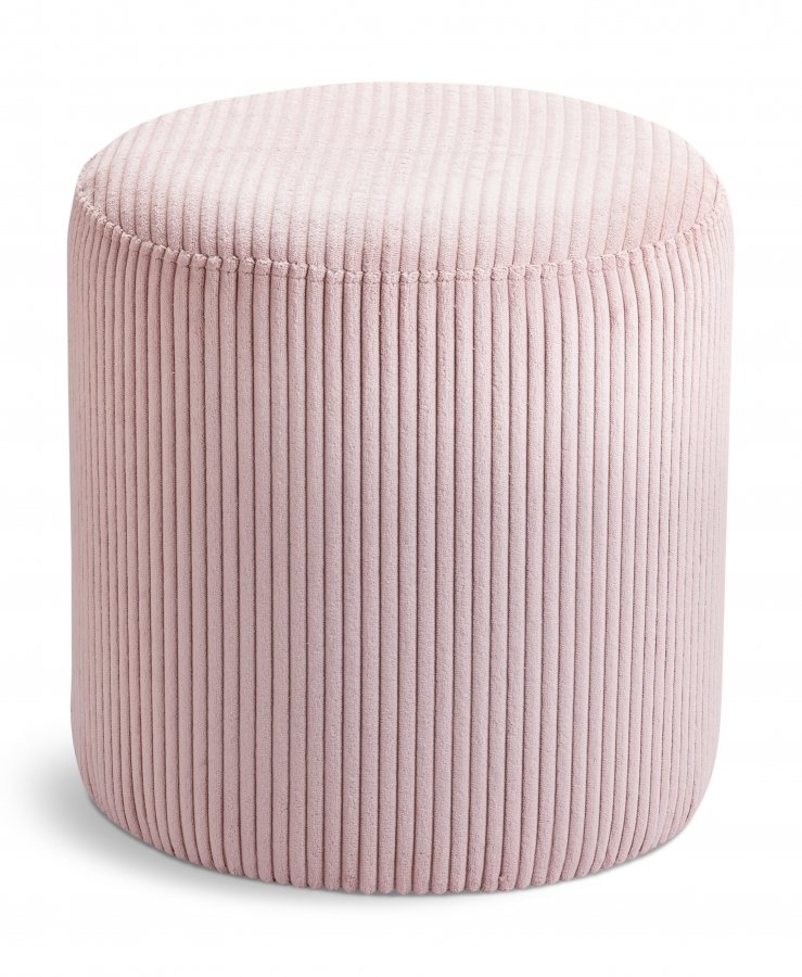 Roy Microsuede Fabric Upholstered Stool