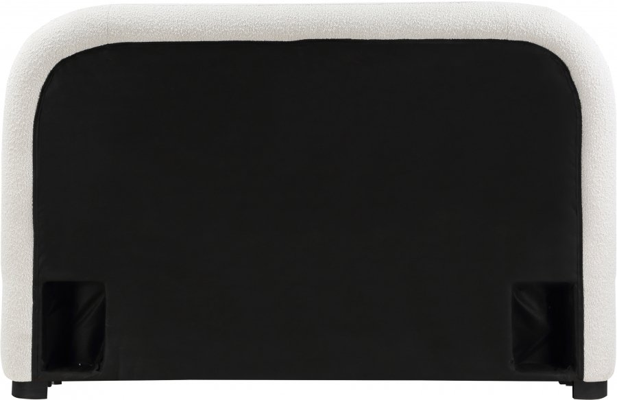 39329-4.jpg Vaughn Boucle Fabric Upholstered Bed - Image 5