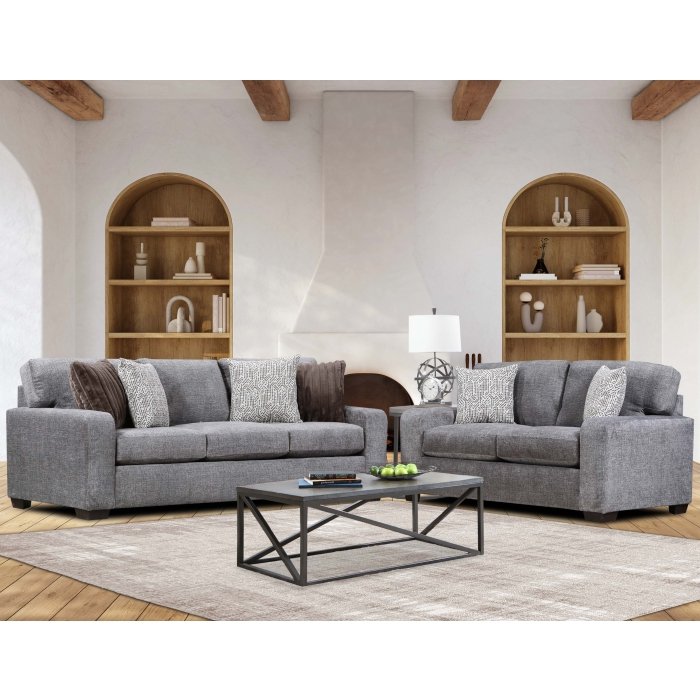 4003RSDowneyTaupe__l-1.jpg 99002TP-3 Sofa with Pillows - Image 2
