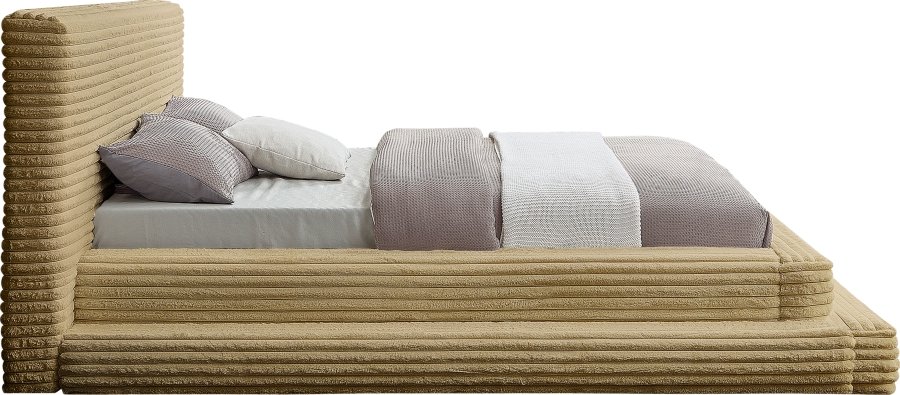 42877-3.jpg Drew Corduroy Fabric Upholstered Bed - Image 4