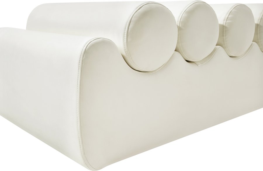 44484-5.jpg Rumble Vegan Leather Upholstered Bench - Image 6