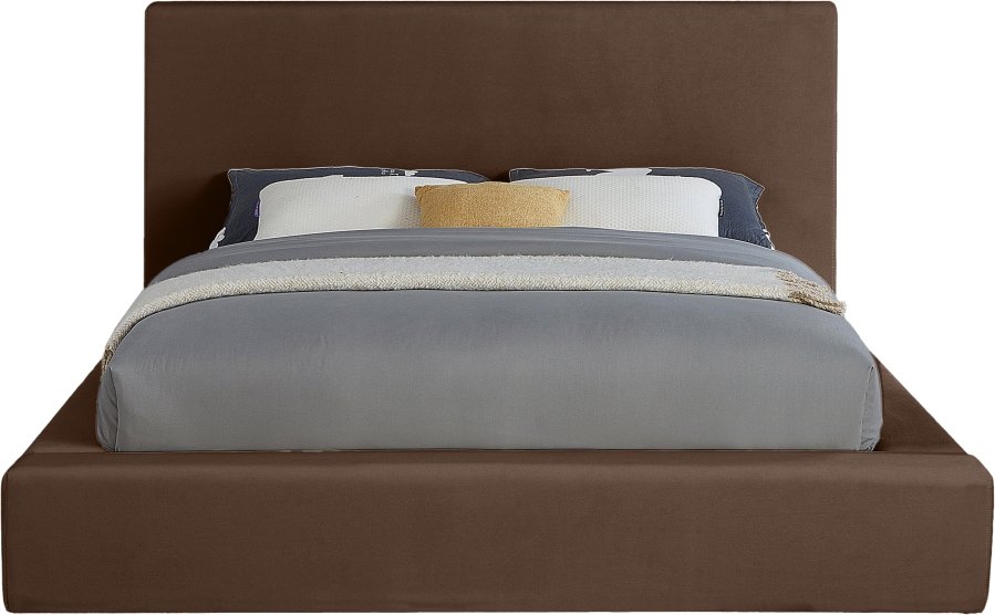 44724-2.jpg Dorian Velvet Upholstered Bed - Image 3