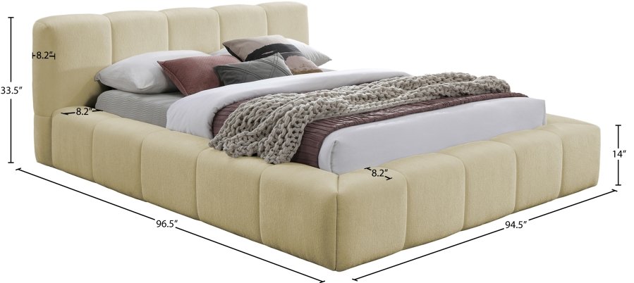 45307_0.jpg Carlin Chenille Fabric Upholstered Bed - Image 7
