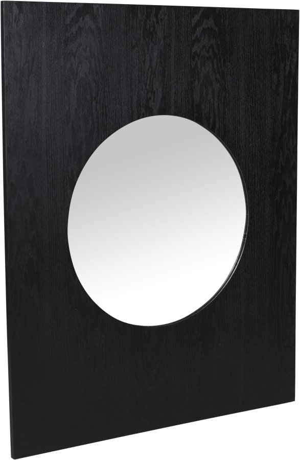 45862-3.jpg Optic Oak Wood Frame Mirror - Image 5