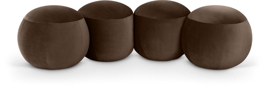 Apollo Velvet Upholstered Bench