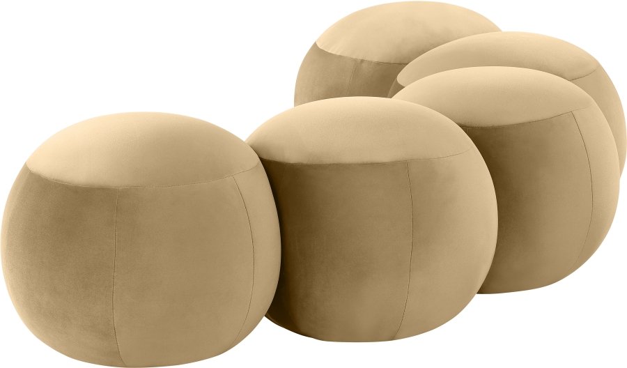 46156-5.jpg Apollo Velvet Upholstered Bench - Image 6