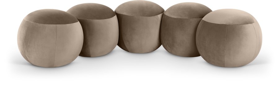Apollo Velvet Upholstered Bench