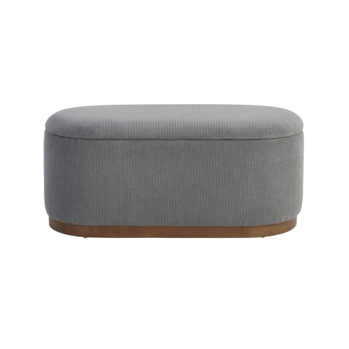 4796GY Lift Top Storage Bench