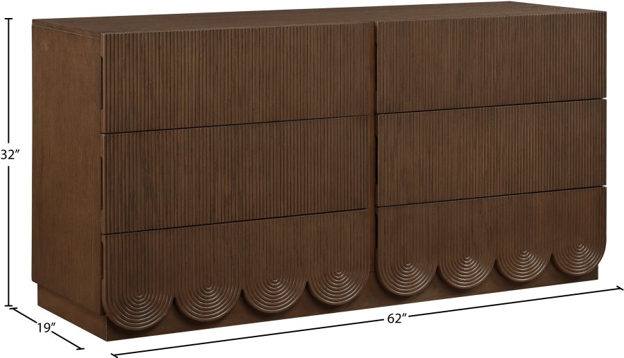 48634_0.jpg Scallop Oak Veneer Dresser - Image 9