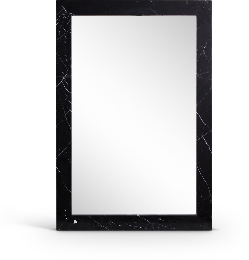 Pavia Genuine Marble Frame Mirror