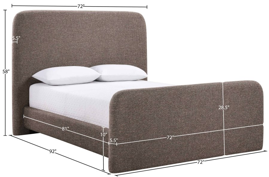 52900_0.jpg Fira Linen Textured Fabric Upholstered Bed - Image 11