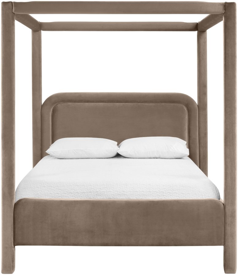 52999-2.jpg Salina Velvet Upholstered Bed - Image 3