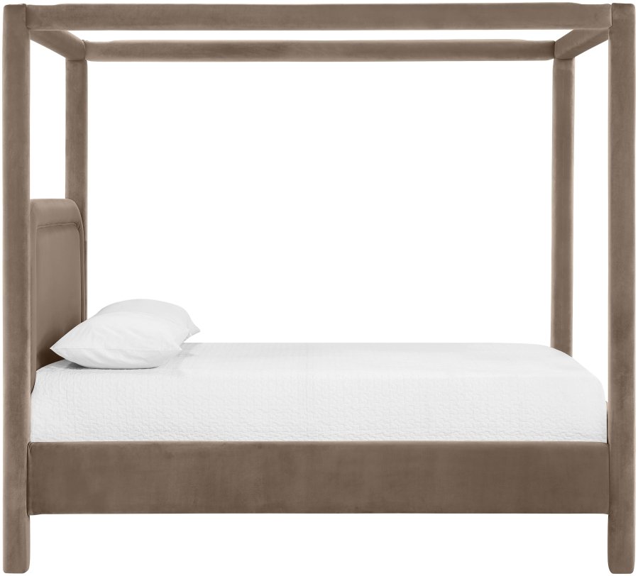 52999-3.jpg Salina Velvet Upholstered Bed - Image 4