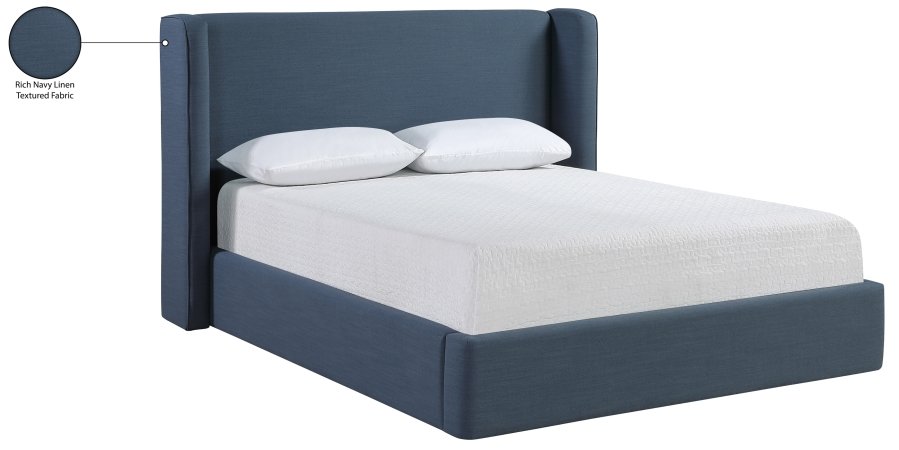 53340_00.jpg Kendall Linen Textured Fabric Upholstered Bed - Image 12