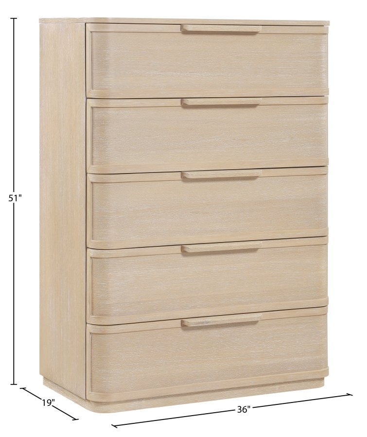 54914_0.jpg Tiberio Oak Veneer And Solid Wood Chest - Image 10
